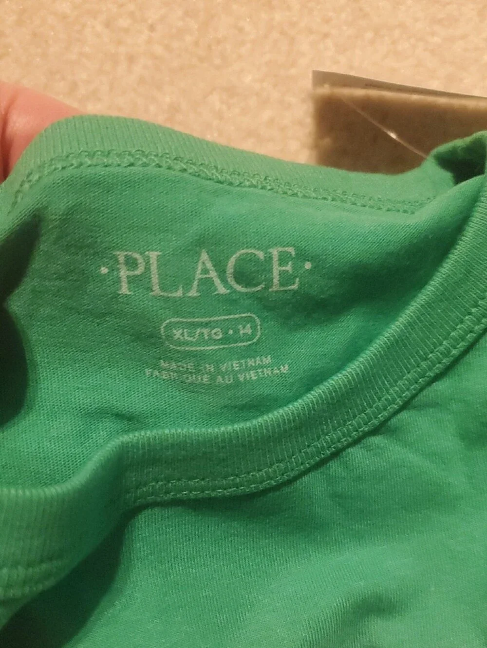 The Children's Place Green Graphic Tee - 'Who Needs Luck'
